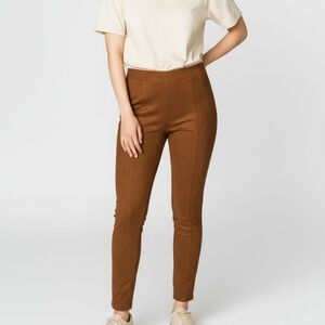 OLD NAVY Thick Faux Suede Pullon Pants sz XL with lots of stretch